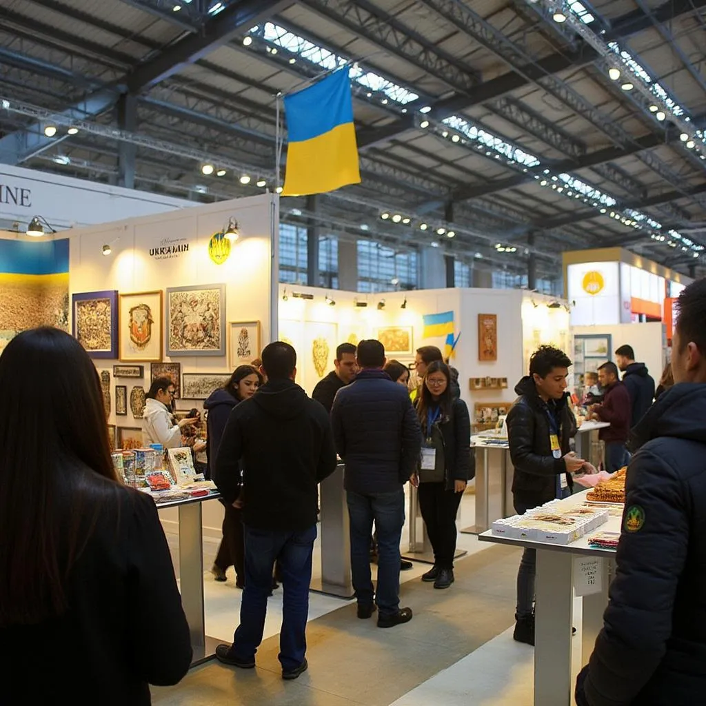Виставка українських товарів у Сантьяго